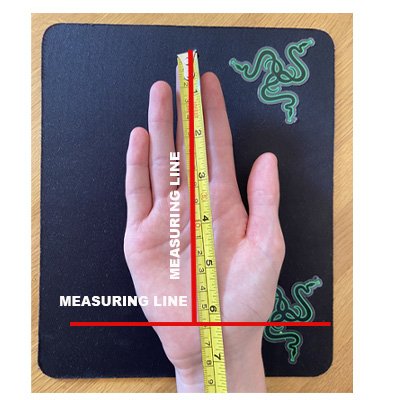 How to measure hand length