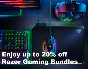20% Off Razer Gaming Gear