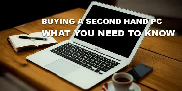 Buying a second hand laptop