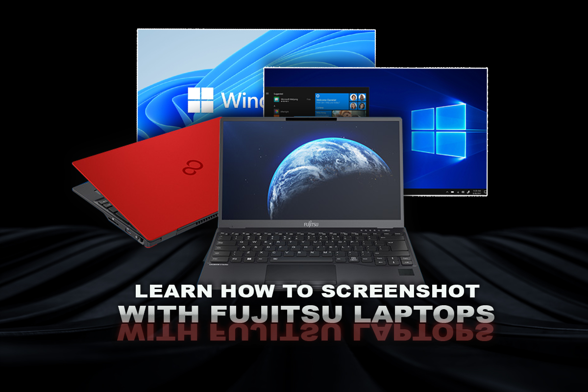 how to screenshot on Fujitsu laptop