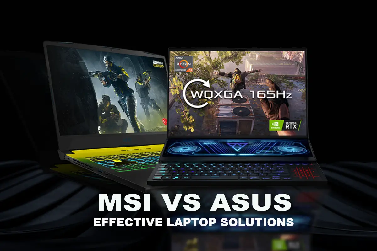 msi vs asus laptops